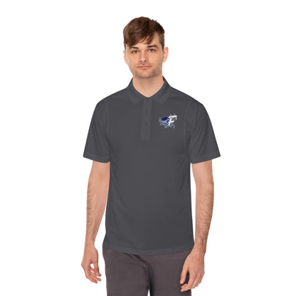 Blk Insct Famili Men's Sport Polo Shirt