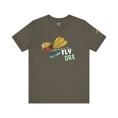 Fly Dre Graphic Tee - Fun Unisex Jersey T-Shirt for Casual Wear, Streetwear, Gift, Comfortable Fashion, Everyday Style
