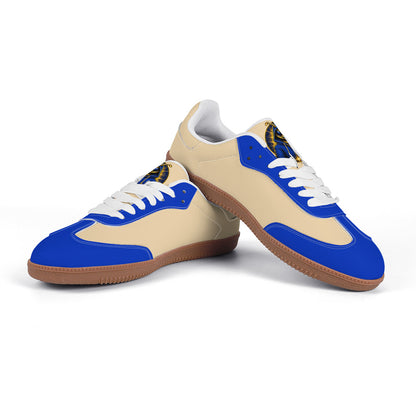 We Buzzin Retro Court Sneaker — Gum Sole Edition