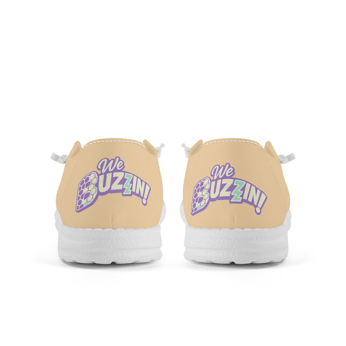 We Buzzin Canvas Loafers Slip On