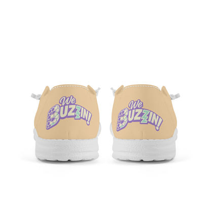 We Buzzin Canvas Loafers Slip On