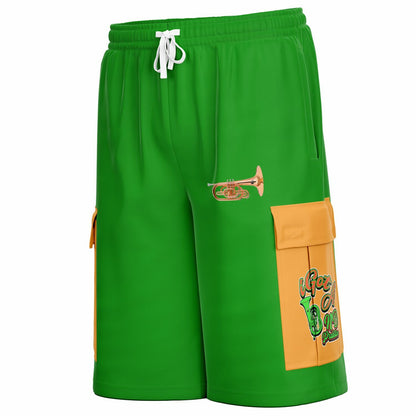 iGot Band Praktice Heavyweight Cargo Shorts - AOP
