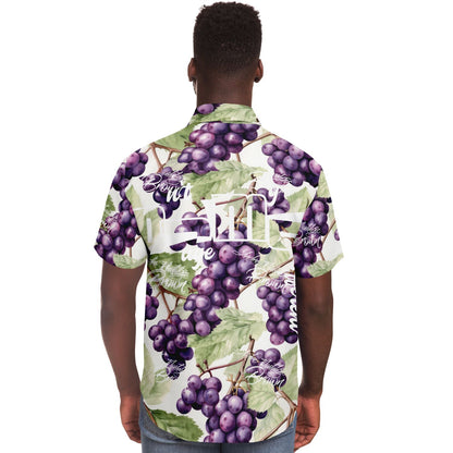 Dnt Juge My Different Short Sleeve Button Down Shirt - AOP