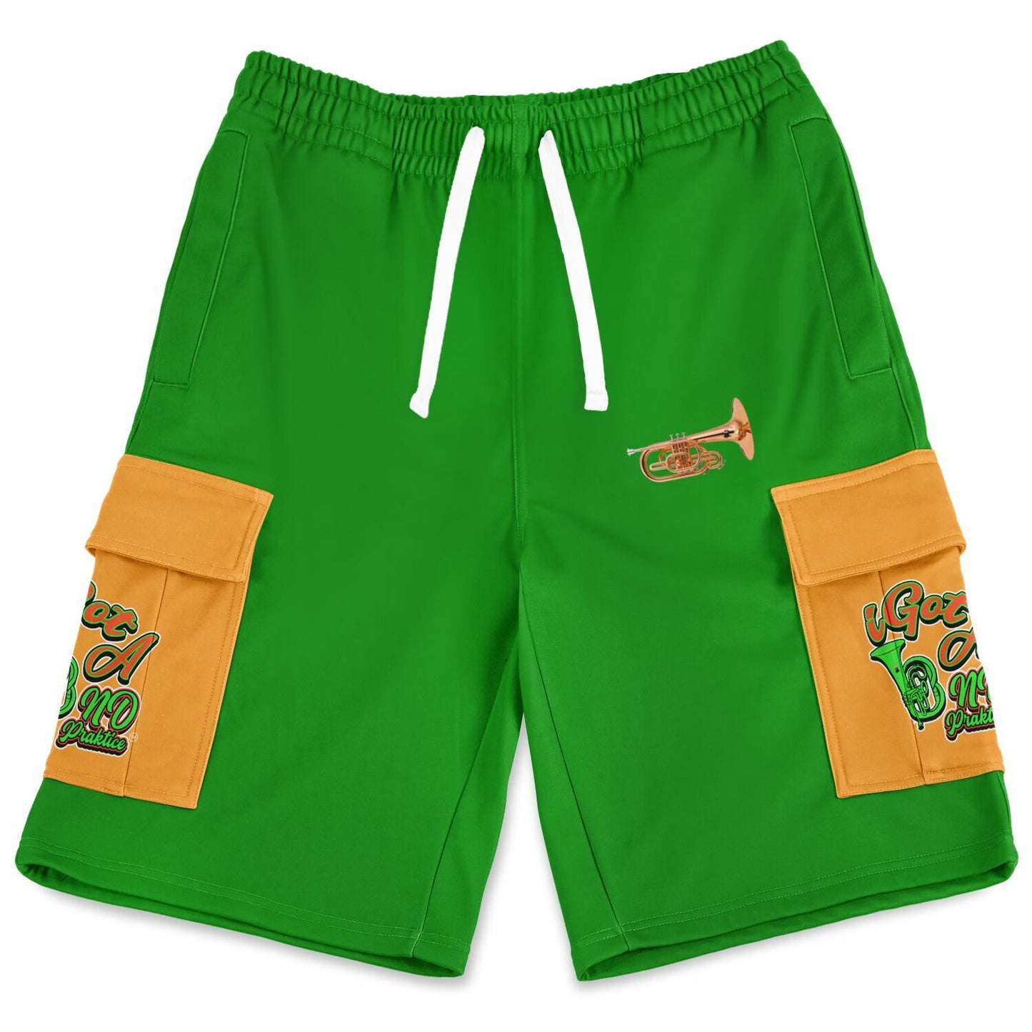 iGot Band Praktice Heavyweight Cargo Shorts - AOP