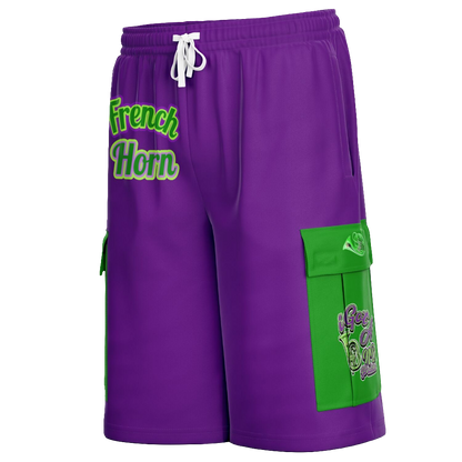 iGot Band Praktice Heavyweight Cargo Shorts - AOP