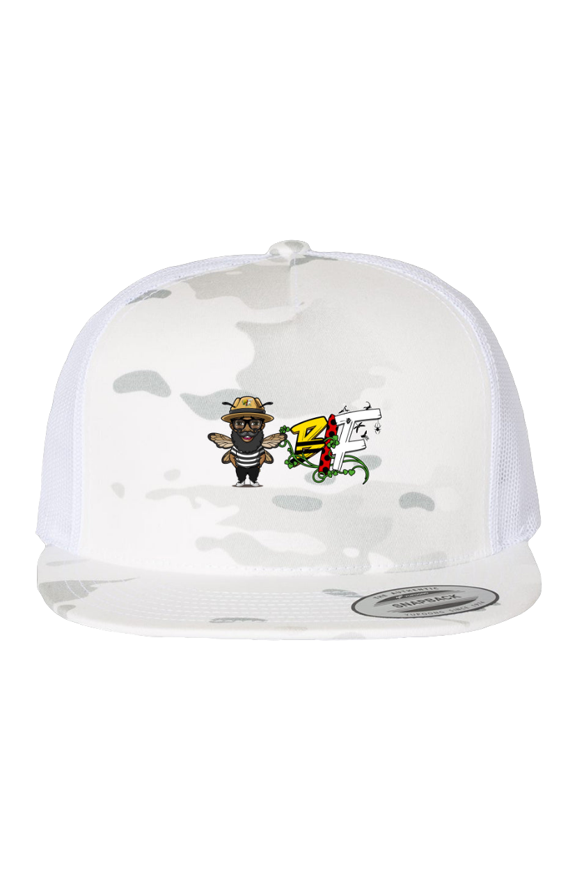BLK Insct Famili Multicam Alpine/ White Trucker Cap