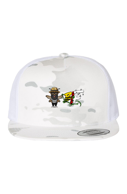 BLK Insct Famili Multicam Alpine/ White Trucker Cap