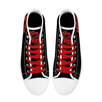 iGot Band Praktice Mens High Top Canvas Shoes - Customized Tongue