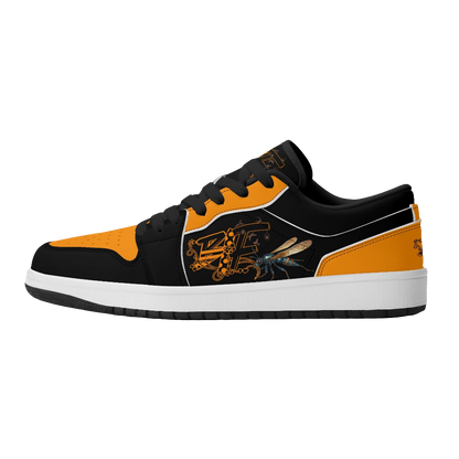 Blk Insct Famili IU Mens Premium Low Top Sneakers