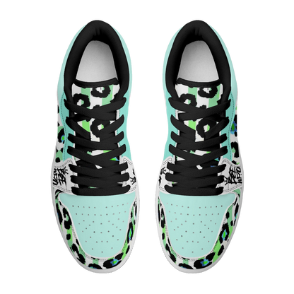 Bee Who U Be Womens Premium PU Leather Low Top Sneakers-V2