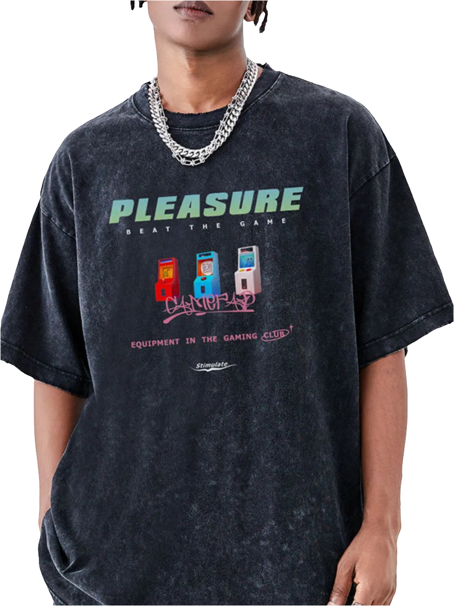 Men's Graphic Round Neck Short Sleeve T-Shirt
