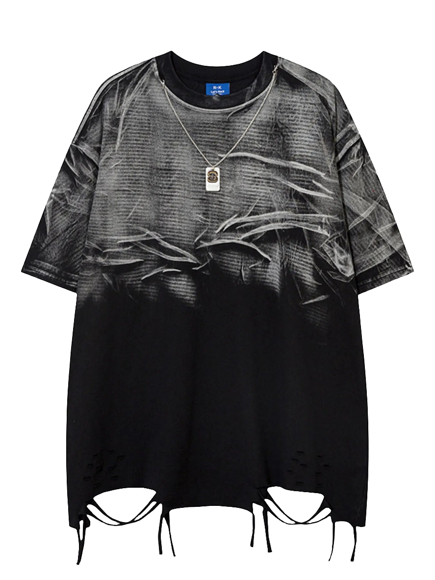 Men's Round Neck Half Sleeve Oversized T-Shirt