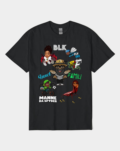 Blk Insct Famili  Unisex Heavy Cotton T-Shirt | Gildan