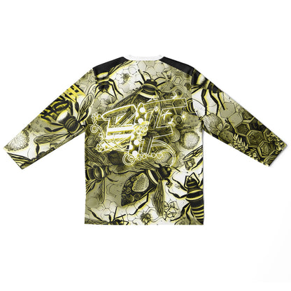 Bee Who U Be Ice Hockey Jersey - AOP