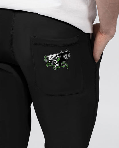 Black Insect Family Logo  Unisex Premium Fleece Joggers | Lane Seven