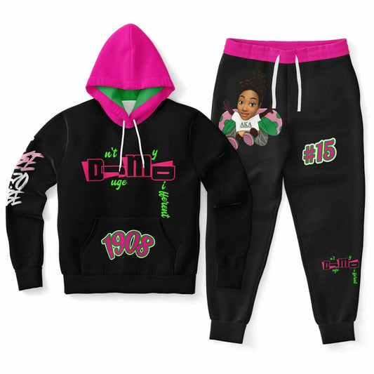Dnt Juge  My Different Athletic Hoodie & Jogger - AOP