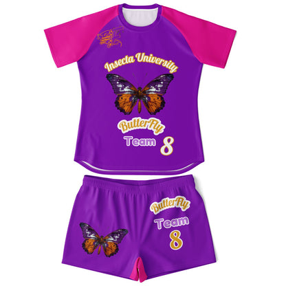 Blk Insct Famili Women's Soccer Set - AOP