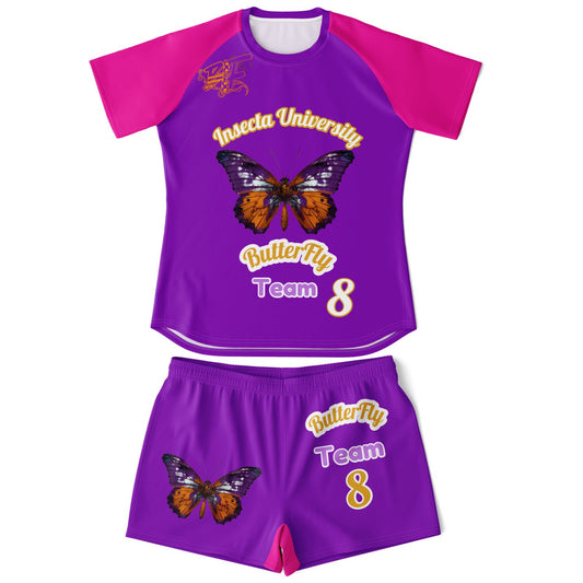 Blk Insct Famili Women's Soccer Set - AOP