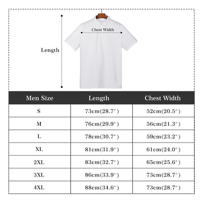 Blk Insct Famili Mens All Over Print Polo Shirt