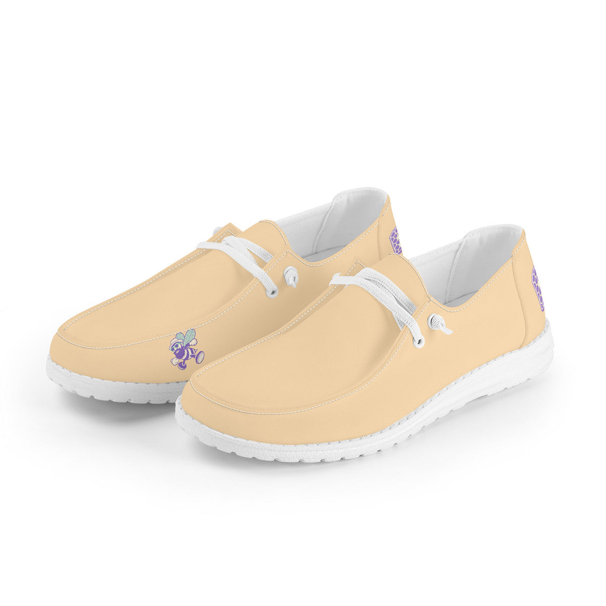 We Buzzin Canvas Loafers Slip On