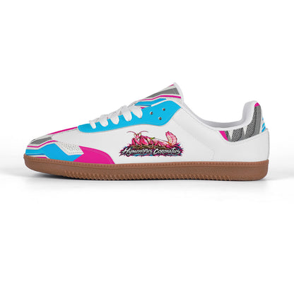 We Buzzin Praying Jenn Classic Retro Court Sneaker — Gum Sole Edition