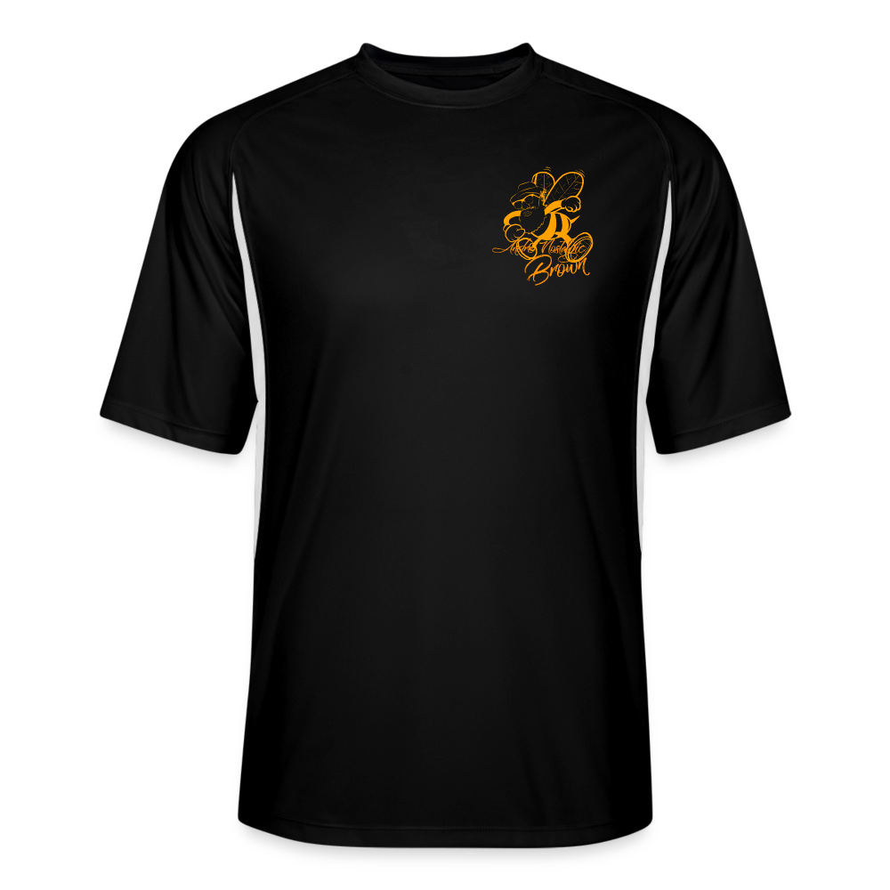 Blk Insct Famili Men’s Cooling Performance Color Blocked Jersey - black/white