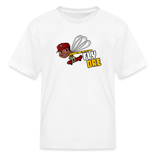 Fly Dre Kids' T-Shirt - white