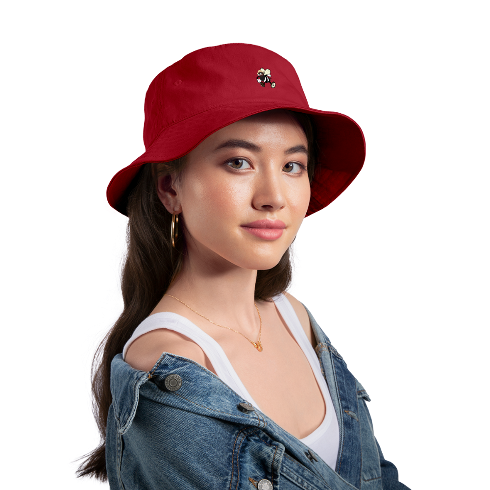 Blk Insct Famili Bucket Hat - red