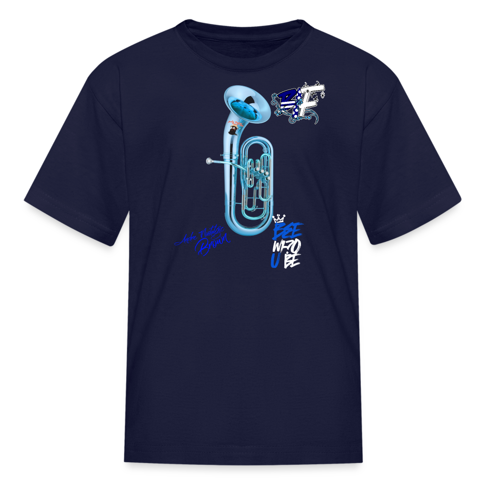 Black Insct Famili Kids' T-Shirt - navy