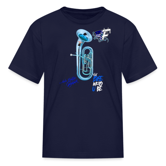 Black Insct Famili Kids' T-Shirt - navy