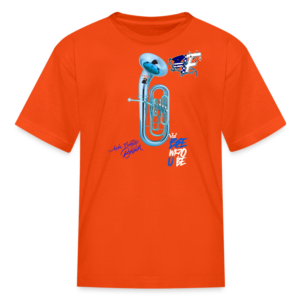 Black Insct Famili Kids' T-Shirt - orange