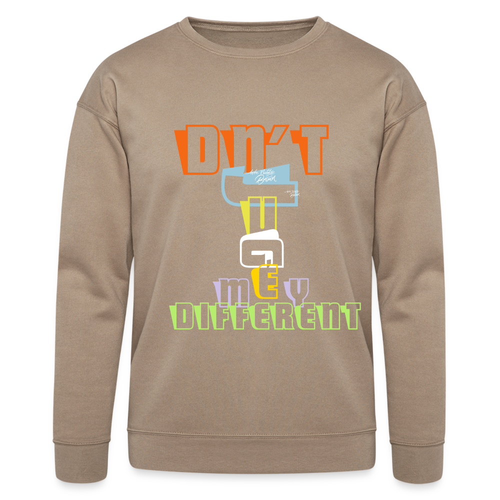 Dnt Juge Ny Different Bella + Canvas Unisex Sweatshirt - tan