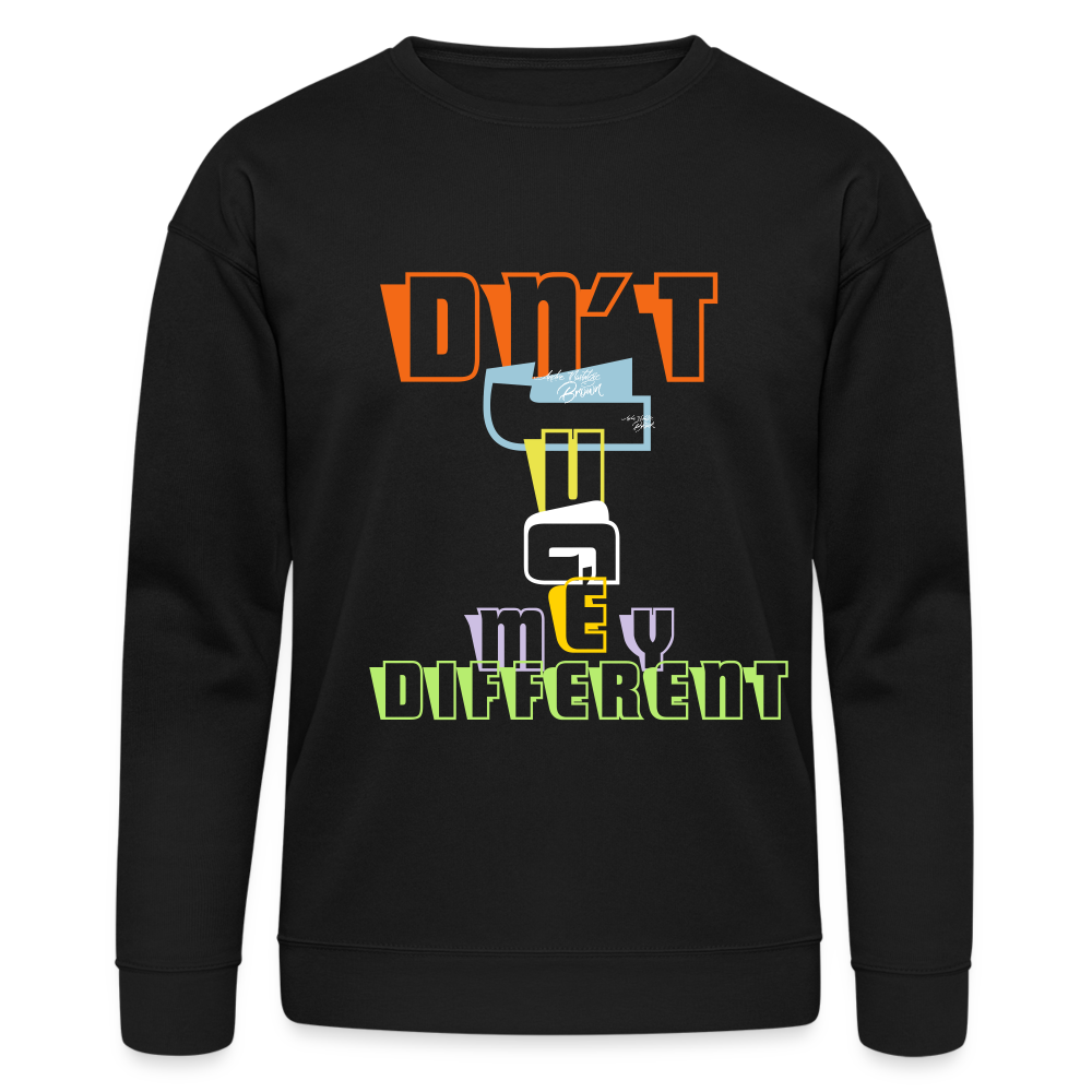 Dnt Juge Ny Different Bella + Canvas Unisex Sweatshirt - black