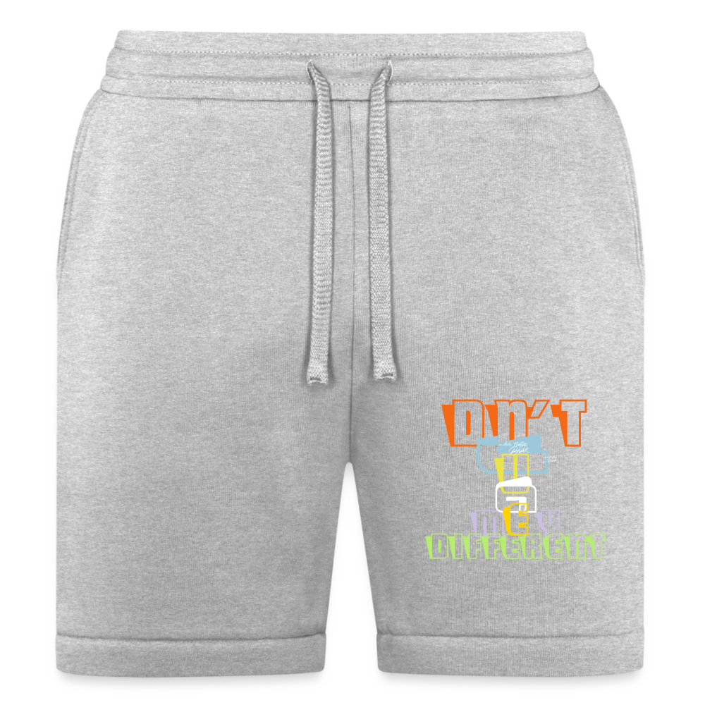 Dnt Juge My Different Bella + Canvas Unisex Short - heather gray