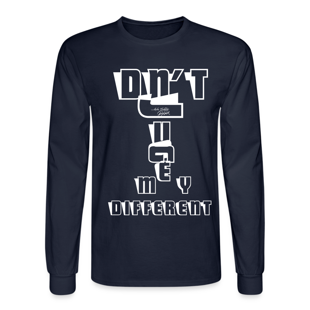 Dnt Juge My Different Unisex Classic T-Shirt - navy