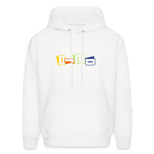 Dnt Juge My Different Men's Hoodie - white