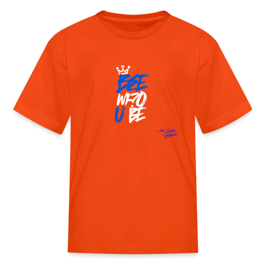 Bee Who U Be Kids' T-Shirt - orange