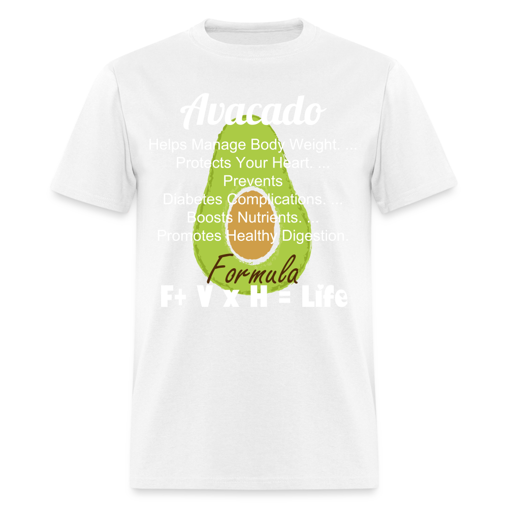 F+V x H = Life Unisex Classic T-Shirt - white