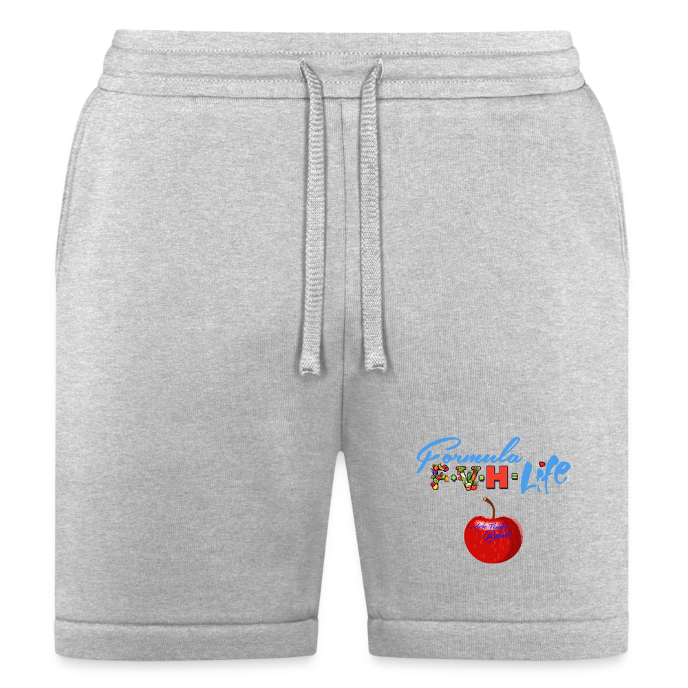 Formula F + V x H = Life Bella + Canvas Unisex Short - heather gray
