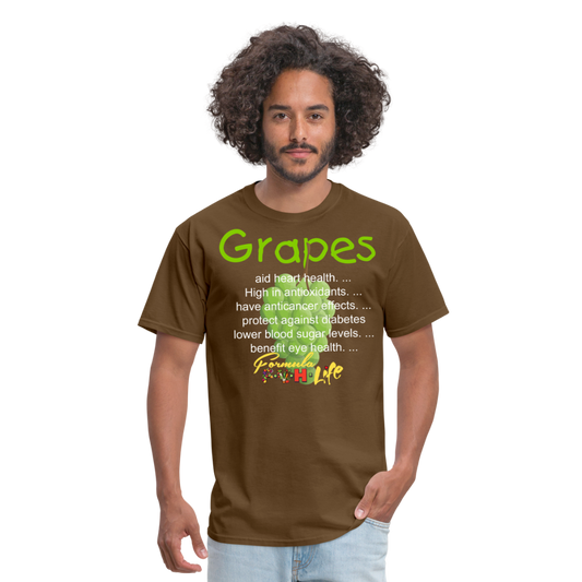 F+V=Life Unisex Classic T-Shirt - brown