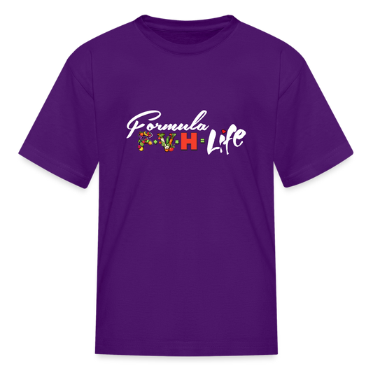Formula Kids' T-Shirt - purple
