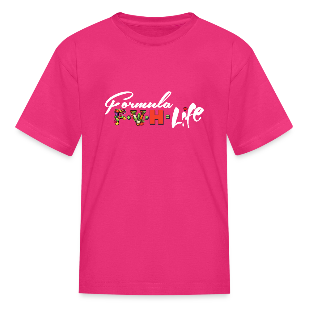 Formula Kids' T-Shirt - fuchsia