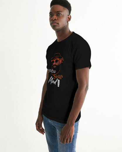 Andre Nostalgic Brown Logo Men's Graphic Tee
