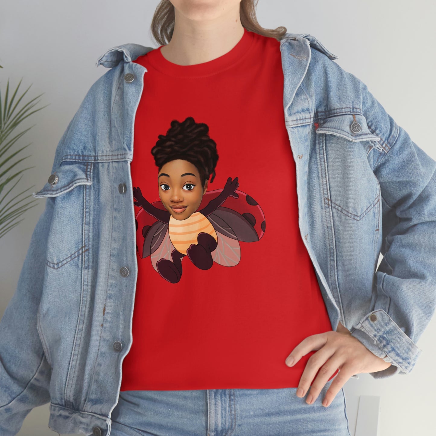 Fly Dre, Be Who U Bee, I am Just Brit Unisex Heavy Cotton Tee
