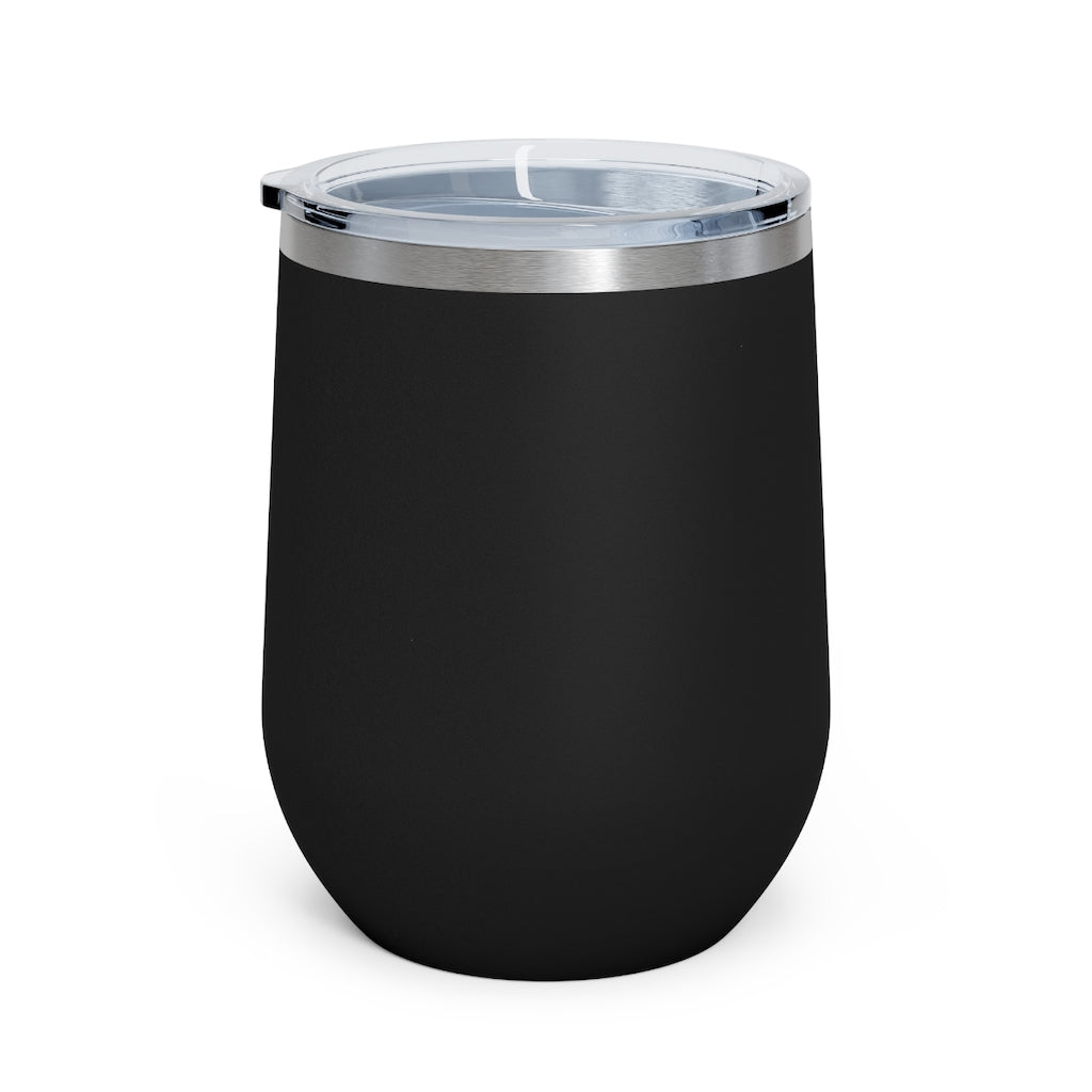 Andre Nostalgic Brown 12oz Insulated Wine Tumbler