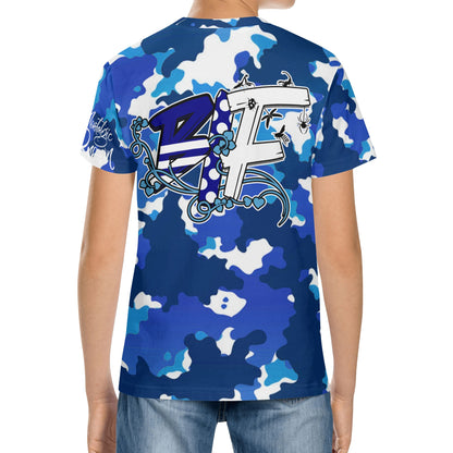 Fly Dre Kids All Over Print Short Sleeve T-Shirt