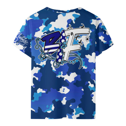 Fly Dre Kids All Over Print Short Sleeve T-Shirt