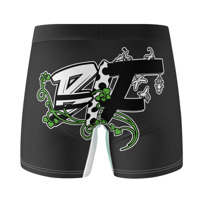 Black Insect Famili Men's Trunks Underwear
