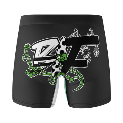 Black Insect Famili Men's Trunks Underwear