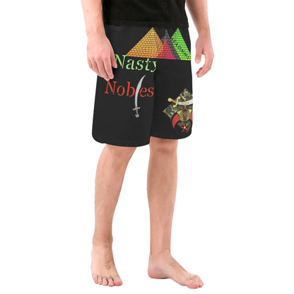 Nasty Noble Mens All Over Print Board Shorts